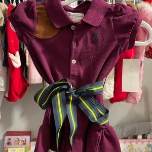 Ralph Lauren baby girl 2 piece dress BNWT 6 mos
